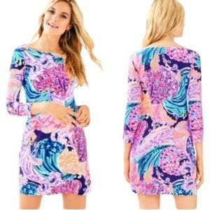 LILLY PULITZER Sophie UPF 50+ Dress in All That She Wants Print